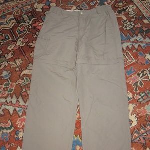 Sportie size 6 olive color travel pants, nwot